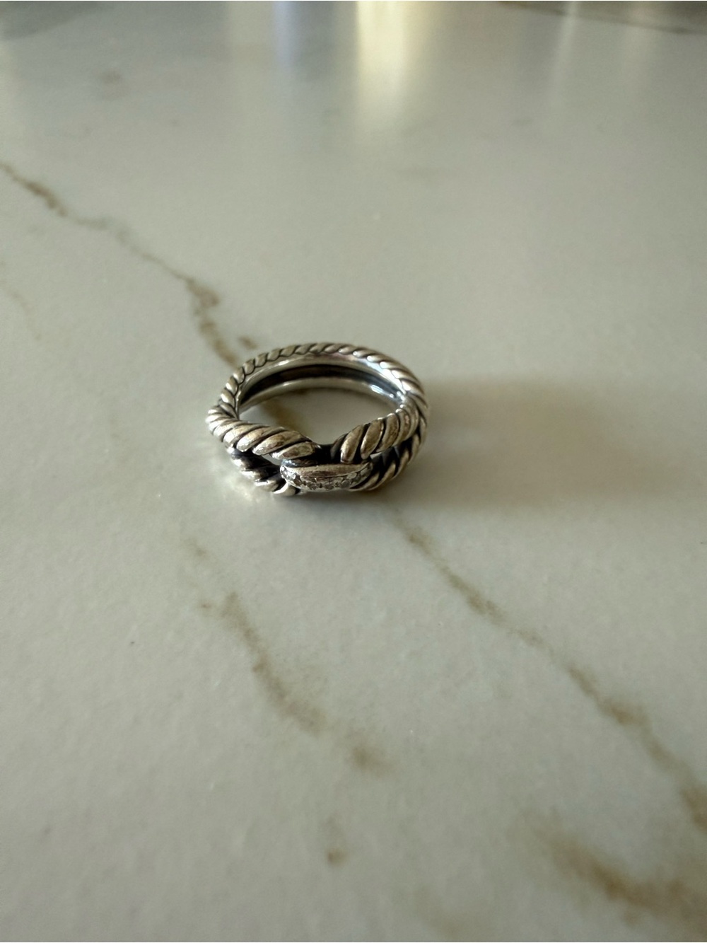David Yurman Loop Band Ring - Picture 2 of 3